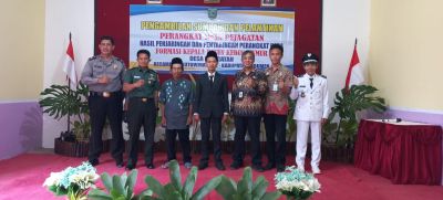 Pengambilan Sumpah dan Pelantikan Perangkat Desa Hasil Penjaringan dan Penyaringan Jabatan Kepala Dusun Kedungsumur Desa Pejagatan Kecamatan Kutowinangun Kabupaten Kebumen Tahun 2022